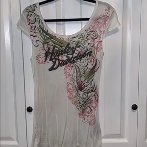 Harley Davidson sexy back T
